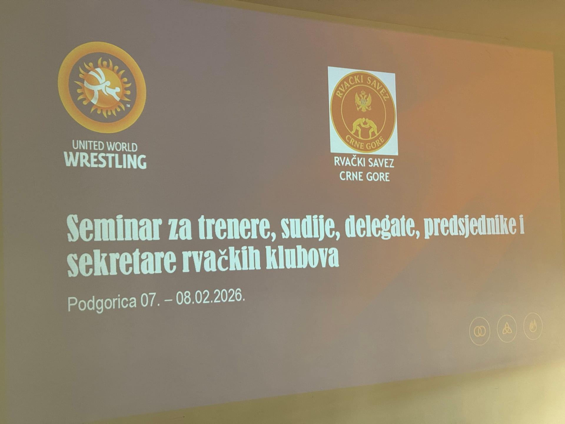 Seminar on Olympic wrestling rules held